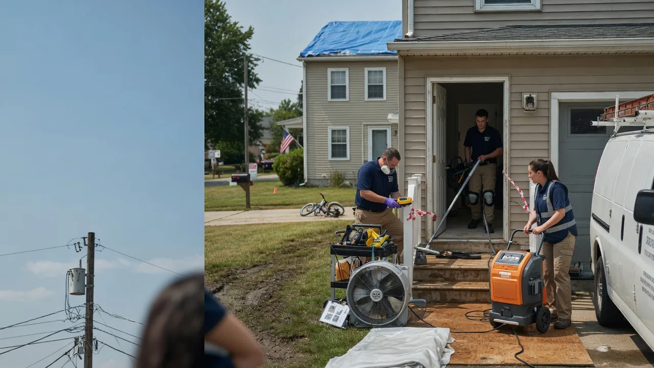 Water Damage Repair in Falls, PA near me